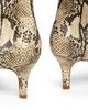 22élevé Women's Croc-Embossed Leather Kitten-Heel Boots - 6