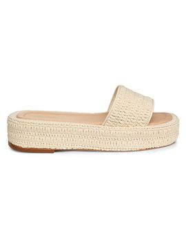 22élevé Women's Crochet Platform Sandals