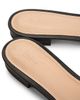22élevé Women's Leather-Trim Linen Flat Sandals - 6