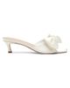 22élevé Women's Satin Bow Mules - 7
