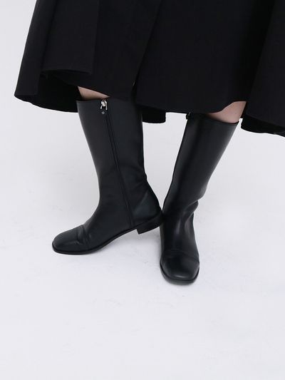 23.5 T026 Half Boots Black (2.5cm)