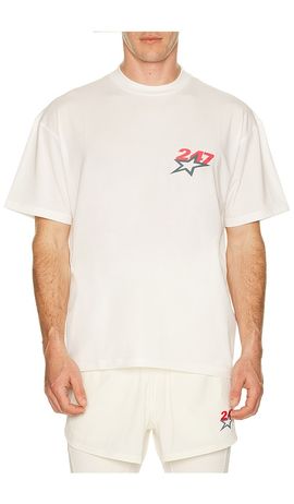 247 247 Team 247 Star Print Oversized T-Shirt