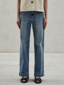 24/7 series for Women Straight Long Length Jeans_Light Blue