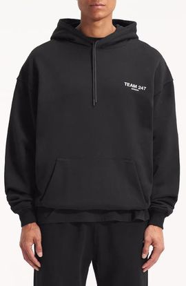 247 Team 247 Oversize Graphic Hoodie