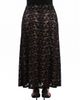 24seven Comfort Apparel 24seven Comfort Apparel 24seven Comfort Elevate Curvy Elegant Lace Elastic Waist Maxi Skirt - 3