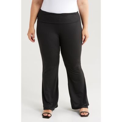 24seven Comfort Apparel 24seven Comfort Apparel Bootcut Pants