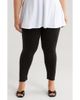 24seven Comfort Apparel 24seven Comfort Apparel Comfortable Ankle Leggings - 1