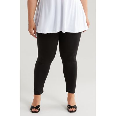 24seven Comfort Apparel 24seven Comfort Apparel Comfortable Ankle Leggings