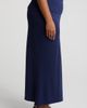 24seven Comfort Apparel 24seven Comfort Apparel Comfortable Foldover Skirt - 3
