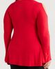 24seven Comfort Apparel 24seven Comfort Apparel Crisscross Strap Jersey Top - 2