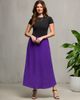 24seven Comfort Apparel 24seven Comfort Apparel Elastic Waist A-LINE Maxi Skirt - 5