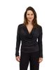 24seven Comfort Apparel 24seven Comfort Apparel Elevate Womens Cowl Neck Long Sleeve Top - 1