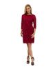 24seven Comfort Apparel 24seven Comfort Apparel Elevate Womens Elegant Lace Three-Quarter Sleeve Dress - 1