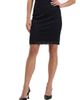 24seven Comfort Apparel 24seven Comfort Apparel Elevate Womens Lace Elastic Waist and Knee Length Pencil Skirt - 1