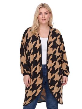 24seven Comfort Apparel 24seven Comfort Apparel Essential Curvy Open Front Cardigan Jacket