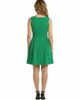 24seven Comfort Apparel 24seven Comfort Apparel Essential Petite Scoop Neck Sleeveless Pleated Knee Length Pocket Fit N Flare Dress - 3