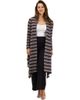 24seven Comfort Apparel 24seven Comfort Apparel Essential Womens Open Front Long Sleeves Cardigan Jacket - 1