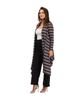 24seven Comfort Apparel 24seven Comfort Apparel Essential Womens Open Front Long Sleeves Cardigan Jacket - 2
