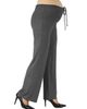 24seven Comfort Apparel 24seven Comfort Apparel Maternity Drawstring Lounge Pants - 2