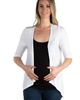 24seven Comfort Apparel 24seven Comfort Apparel Maternity Elbow Length Sleeve Open Cardigan - 1