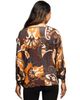 24seven Comfort Apparel 24seven Comfort Apparel Maternity Essential Paisley Print Dolman Sleeve Top - 3
