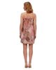 24seven Comfort Apparel 24seven Comfort Apparel Maternity Essential Patchwork Print Spaghetti Strap Smocked A-Line Pocket Mini Dress - 3