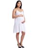 24seven Comfort Apparel 24seven Comfort Apparel Maternity Essential Scoop Neck Spaghetti Strap Pocket A-Line Mini Dress - 2