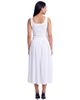 24seven Comfort Apparel 24seven Comfort Apparel Maternity Essential Sleeveless Scoop Neck A-Line Pocket Maxi Dress - 3