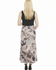 24seven Comfort Apparel 24seven Comfort Apparel Maternity Paisley Elastic Waist A-Line Maxi Skirt - 3