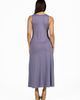 24seven Comfort Apparel 24seven Comfort Apparel Maternity Scoop Neck Sleeveless Maxi Dress with Pockets - 3
