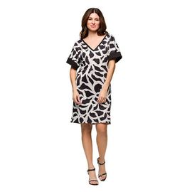 24seven Comfort Apparel 24seven Comfort Apparel Maternity Short Sleeve T-Shirt Dress
