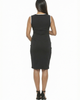 24seven Comfort Apparel 24seven Comfort Apparel Maternity V-Neck Sleeveless Faux Wrap Tulip Hemline Midi Dress - 3