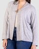 24seven Comfort Apparel 24seven Comfort Apparel One-Button Cardigan - 3