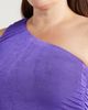24seven Comfort Apparel 24seven Comfort Apparel One-Shoulder Asymmetric Body-Con Midi Dress - 4