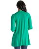 24seven Comfort Apparel 24seven Comfort Apparel Open Front Elbow Length Sleeve Cardigan - 3