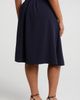 24seven Comfort Apparel 24seven Comfort Apparel Pleated Elastic Waist Skirt - 2