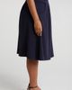 24seven Comfort Apparel 24seven Comfort Apparel Pleated Elastic Waist Skirt - 3