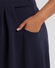 24seven Comfort Apparel 24seven Comfort Apparel Pleated Elastic Waist Skirt - 4