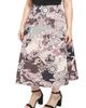 24seven Comfort Apparel 24seven Comfort Apparel Plus Size Paisley Elastic Waist A-Line Maxi Skirt - 2