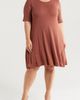 24seven Comfort Apparel 24seven Comfort Apparel Pocket Dress - 1