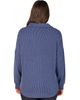 24seven Comfort Apparel 24seven Comfort Apparel Ribbed Button Up Long Sleeve Collared Shirt Jacket - 3