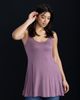 24seven Comfort Apparel 24seven Comfort Apparel Scoop Neck Sleeveless Tunic Top - 5