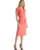 24seven Comfort Apparel 24seven Comfort Apparel Short Sleeve Knee Length Faux Wrap Dress - 2
