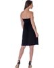 24seven Comfort Apparel 24seven Comfort Apparel Strapless Empire Waist Mini Dress - 3