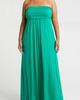 24seven Comfort Apparel 24seven Comfort Apparel Strapless Maxi Dress - 1