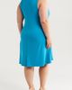 24seven Comfort Apparel 24seven Comfort Apparel Stretch Fit & Flare Dress - 2