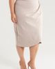 24seven Comfort Apparel 24seven Comfort Apparel Tulip Hem Wrap Skirt - 3