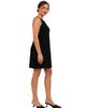 24seven Comfort Apparel 24seven Comfort Apparel Womens Elevate Lace Sleeveless Boat Neck Mini Shift Dress - 2