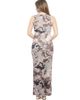 24seven Comfort Apparel 24seven Comfort Apparel Womens Essential Sleeveless Side Slit Bodycon A-Line Maxi Dress - 3