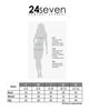 24seven Comfort Apparel 24seven Comfort Apparel Womens Geometric V-Neck Short Sleeve Faux Wrap Knee Length A-Line Dress - 4